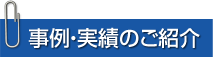 事例・実績のご紹介